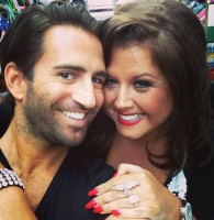 Abby Lee Miller with Michael Padula