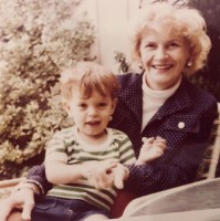 Alexander Polinsky childhood with grandma