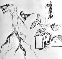 Balthazar Getty drawings