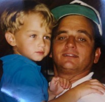 Brandon Flynn with father