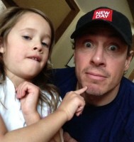 Chris Cuomo with daughter Carolina Cuomo