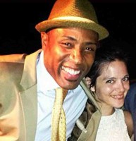 Cress Williams with wife Kristen Torrianni