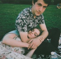 Dylan Minnette with his girlfriend Kerris Dorsey