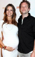 Glenn Howerton with (pregnant) Wife Jill Latiano