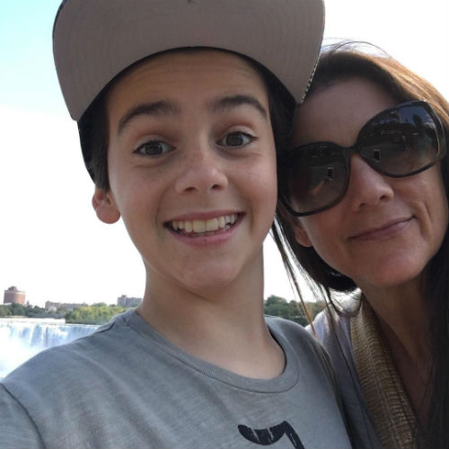Jack Dylan Grazer with his Mom Angela LaFever