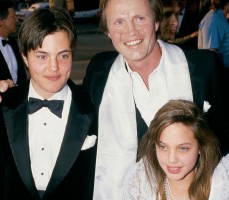 James Haven & Angelina jolie childhood photo with father Jon Voight