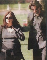 Jennifer Syme with boyfriend Keanu Reeves