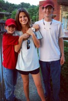 Kaitlan Collins with brothers- Brayden Collins & Cole Collins