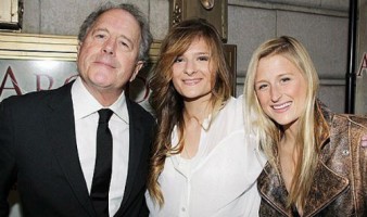 Louisa Gummer with Dad & sister Mamie