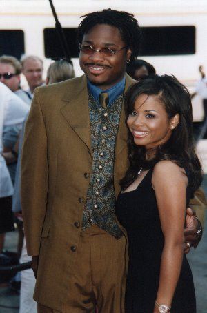 Michelle Thomas with boyfriend Malcolm-Jamal Warner