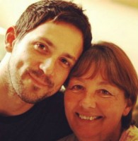 Steve Kazee with his mom Kathy Kazee