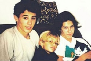 Tom Franco & siblings- young