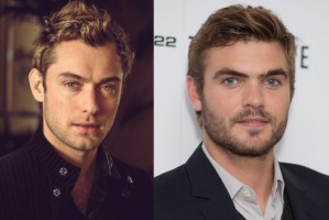 Alex Roe and Jude Law