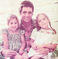 Alexandra Hedison childhood, with father (David Hedison) & sister (Serena Hedison)