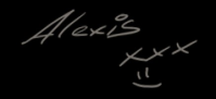 Alexis Texas's signature
