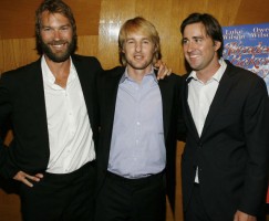 Andrew Wilson with Brothers: Brothers Luke Wilson(Right) & Owen Wilson(Middle)
