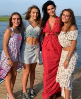 Angie Harmon and daughters