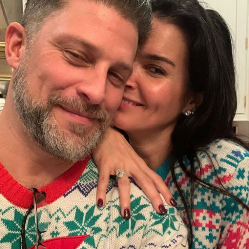 Angie Harmon engagement to Greg Vaughan