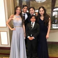 Anthony Gonzalez and siblings