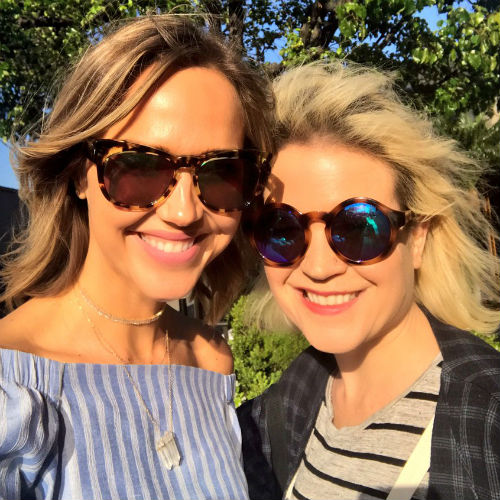 Arielle Kebbel with Sister Julia