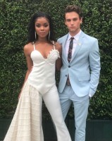 Brandon Flynn with Alisha