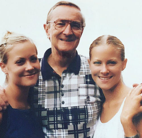 Brittany & Cynthia Daniel with their father Charlton Bradford Daniel