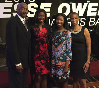 Candace Hill Family: Father Gary, Mother Lori, sister Rachel