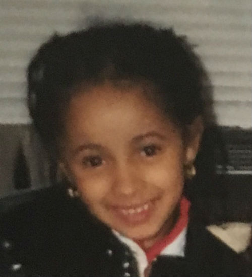 Cardi B childhood photo