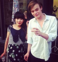 Charlie Heaton with ex-girlfriend