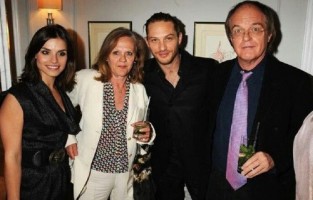 Chips Hardy family: Son Tom Hardy, wife Anne Hardy, daughter-in-law Charlotte Riley