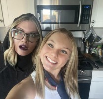 Dilyn Elizabeth Eggert and Nicole Eggert