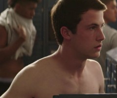 Dylan Minnette shirtless