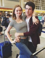 Dylan Minnette with his girlfriend Kerris Dorsey