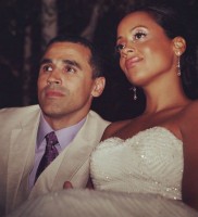 Essence Atkins with husband Jaime Mendez