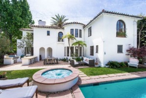Ethan Sandler Kathryn Hahn family Spanish Villa in Los Feliz