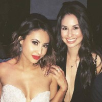 Francia Raisa with sister Irlanda Almendarez