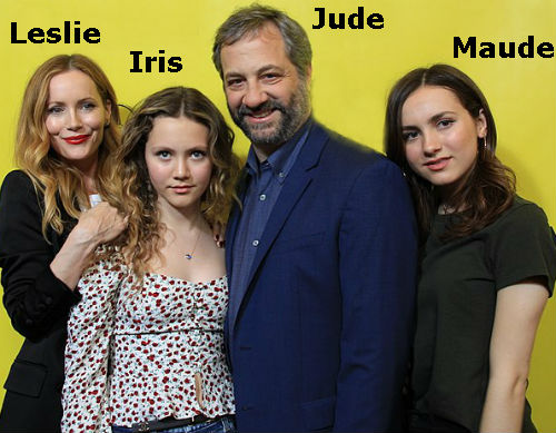 Iris Apatow Family: Judd(Father), Leslie(Mother), Maude(sister)