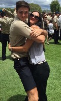 Jacob Elordi with Mom Melissa Elordi