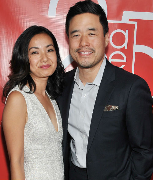 Jae Suh Park and husband Randall Park