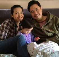 Jae Suh Park family: Randall Park(husband), Ruby Park(daughter)