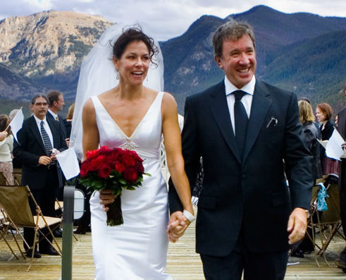 Jane Hajduk & Tim Allen wedding