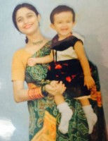 Jannat Zubair Rahmani & Mother, a childhood pic