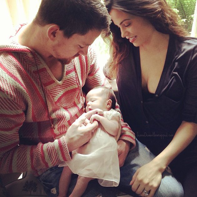 Jenna Dewan family photo: Channing Tatum(husband), Everly Elizabeth Maiselle Tatum(daughter)