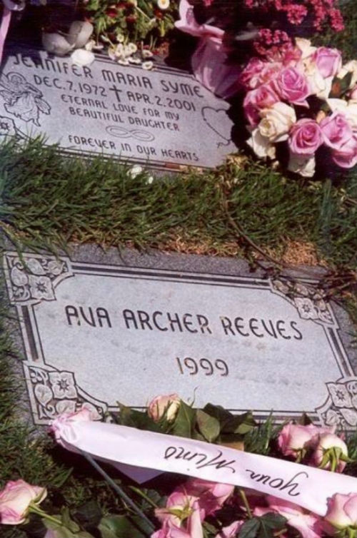 Keanu Reeves And Jennifer Syme Funeral