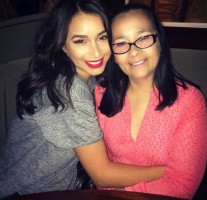 Jessica Caban with mother Maggie Caban
