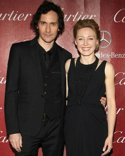 Juliet Rylance with husband Christian Camargo