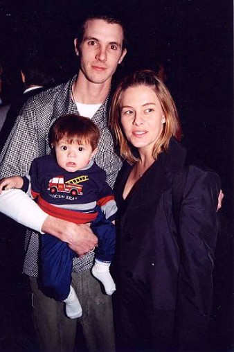 Justin Herwick with daughter Dilyn Elizabeth Eggert & then-girlfriend Nicole Eggert