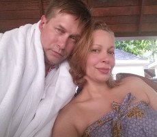 Kennya Baldwin & husband Stephen Baldwin