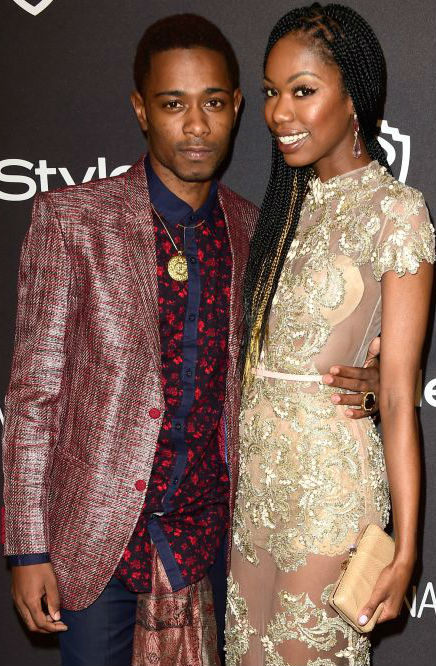 Lakeith Stanfield with girlfriend Xosha Roquemore