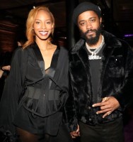 Lakeith Stanfield with wife Kasmere Trice